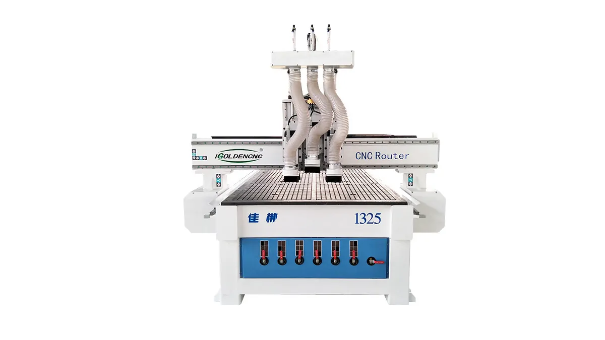 8-01 3 heads CNC router machine